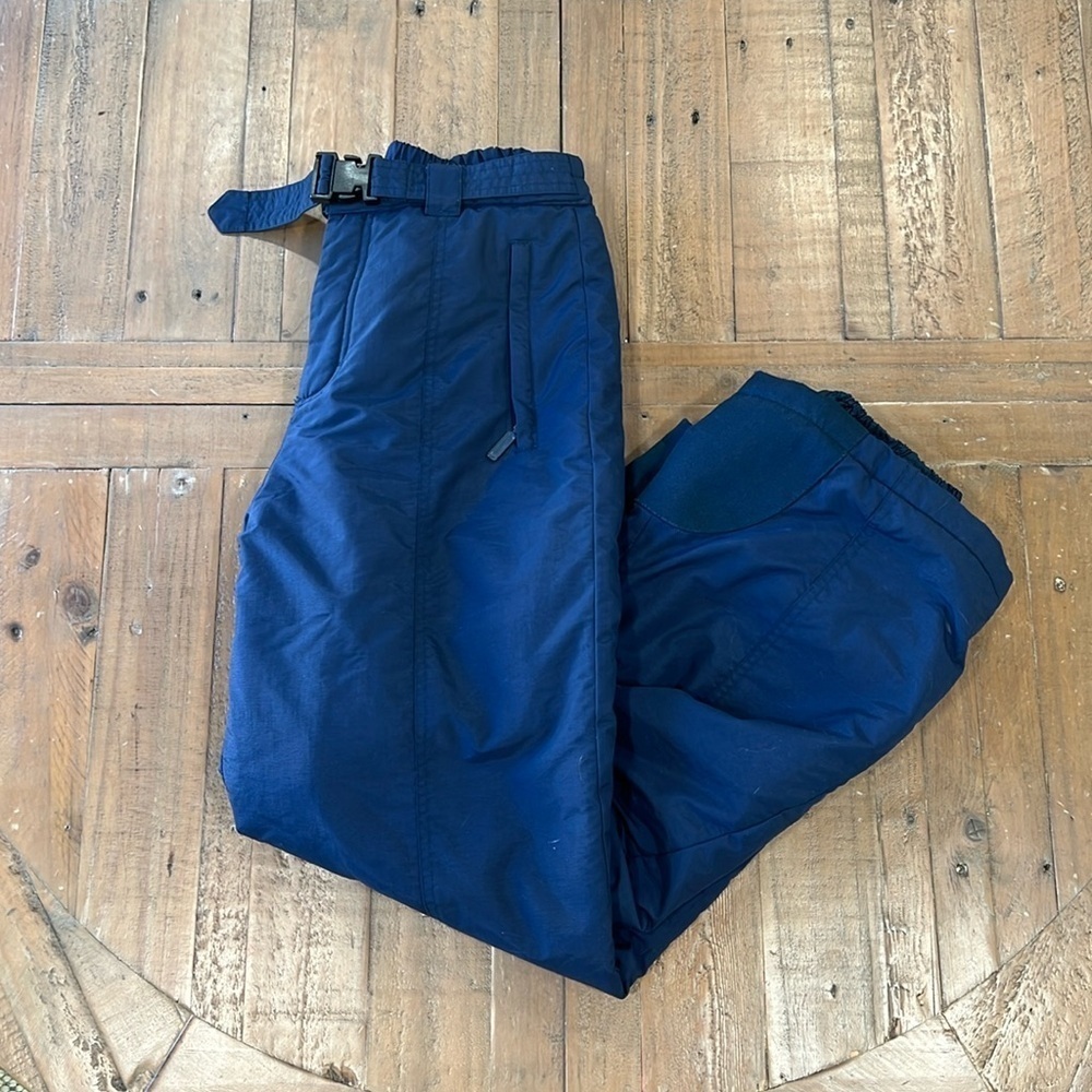 Columbia navy snow pants 14-16 years waterproof lined